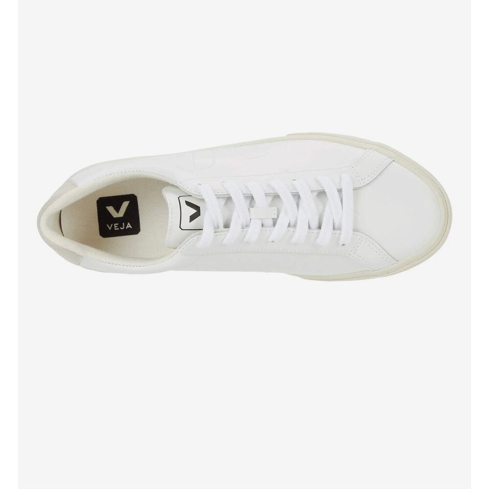 Veja Esplar White Extra White Casual Sneakers Size 6 / 37 NWT - Picture 3 of 9